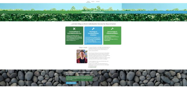 Johannes Kronfeld – Service für Haus & Garten: Neue Website aus unserem Hause Johannes Kronfeld – Service für Haus & Garten: Neue Website aus unserem Hause